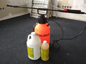 Убрать запах гари после пожара