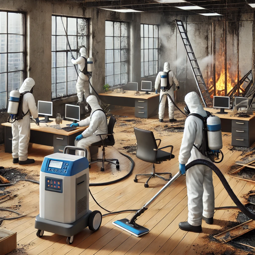 Клінінгові послуги після пожежі